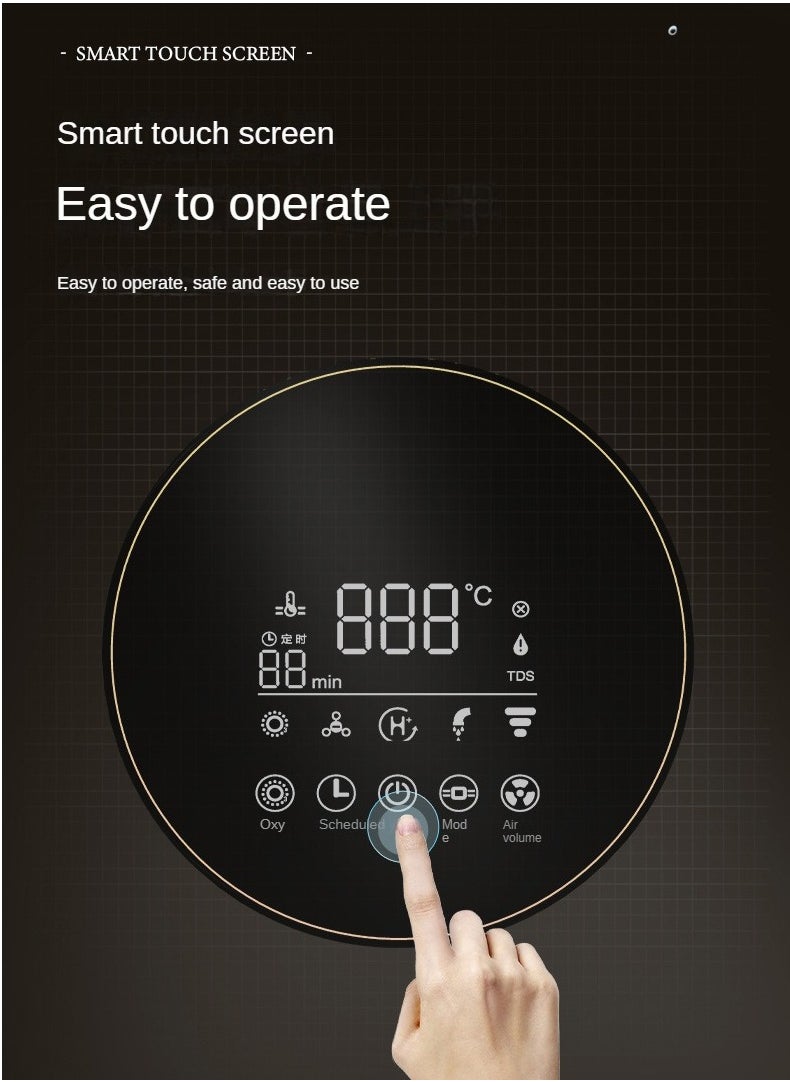Eivax UV Sterilization  Nano Bubbles  Full-Body Massage  Home Hydrogen Spa Device  Eco-friendly and Durable  - Image 5
