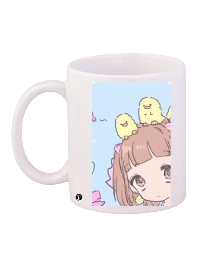 RYN فنجان قهوة سيراميك متعدد الألوان