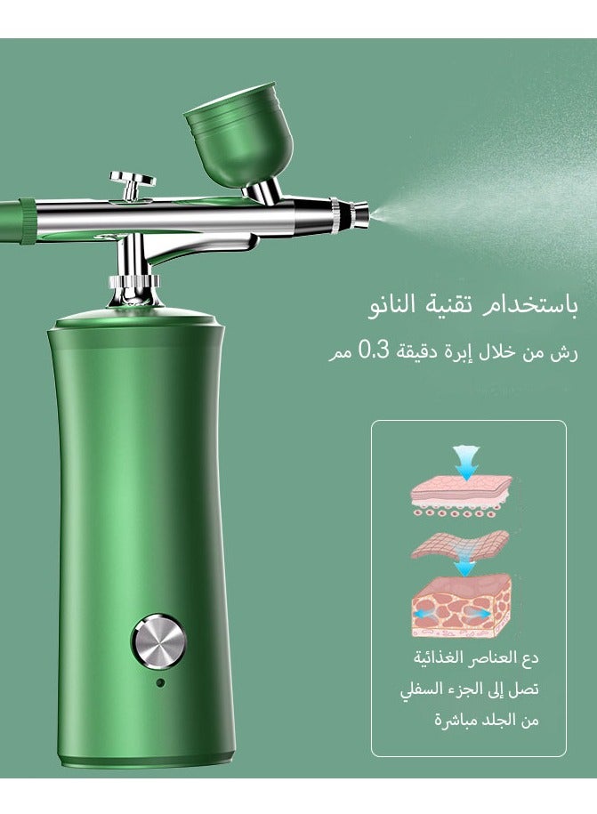 جوي لينك جهاز بخار الوجه، جهاز بخار الوجه، بخاخ رذاذ بارد، جهاز ترطيب محمول وقابل لإعادة الشحن، مناسب لتونر المصل والترطيب العميق وترطيب الوجه في المنتجع الصحي - Image 3