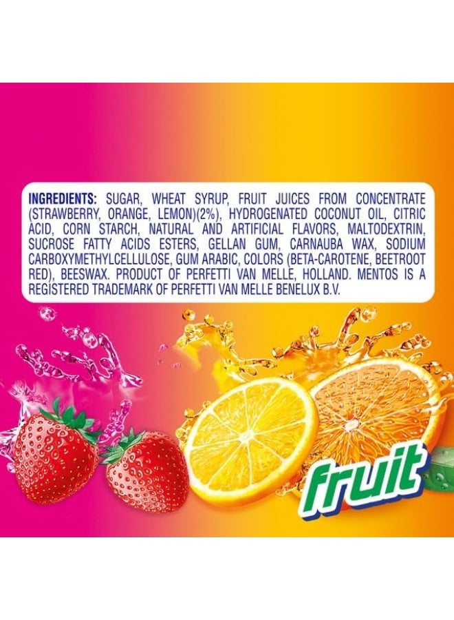 Mentos Roll Fruit 29g Pack of 14 - Image 4