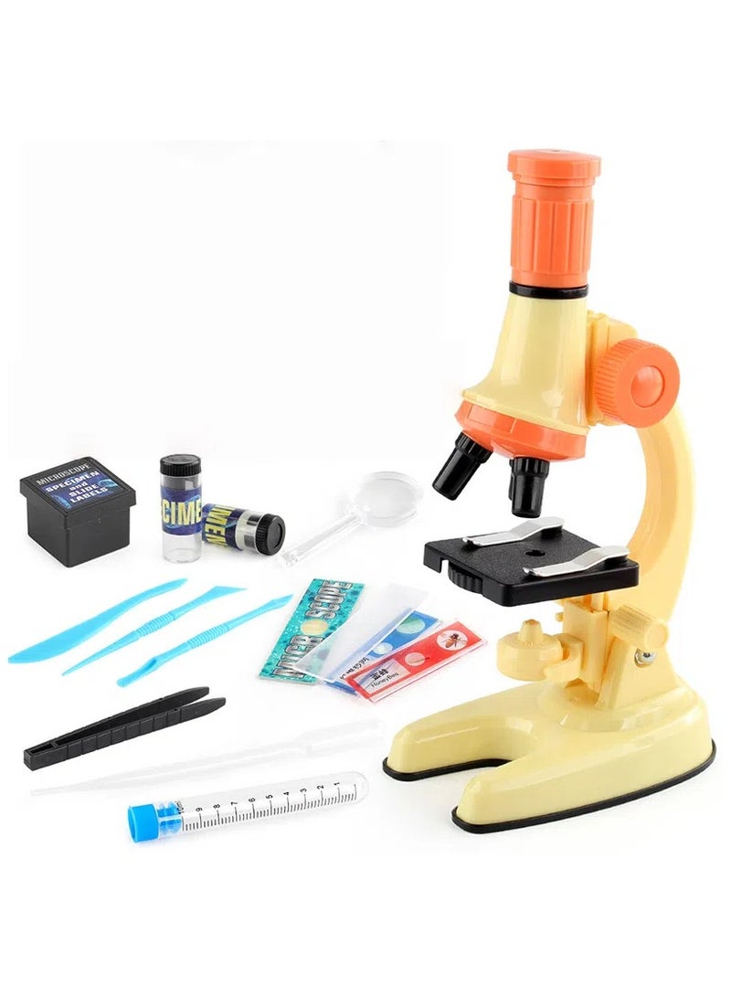 Scientific Biology Experiment Equipment Microscope Toys 1200 Times Microscope Toys Start the Journey of Microscopic Observation - Image 1
