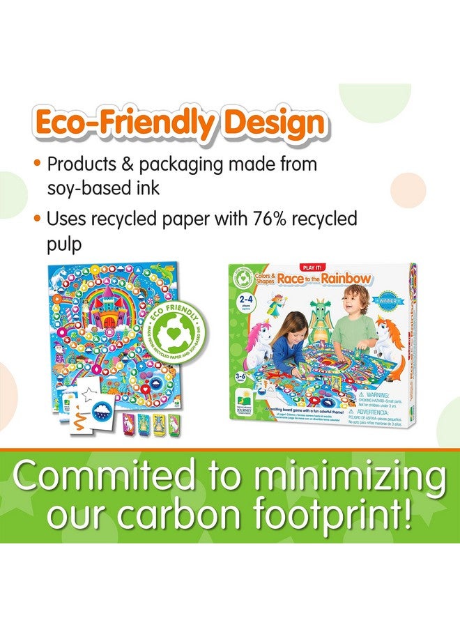 The Learning Journey - Play It! Colors & Shapes Race to The Rainbow - Cooperative Games for Children Ages 3 Years and Up - Award Winning Games - Image 5