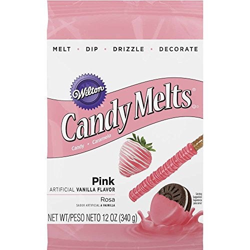 Wilton Pink Candy Melts Candy 12 oz
