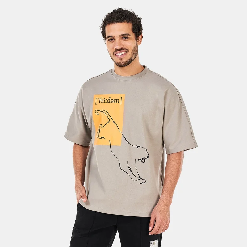 Tee Library Men's Oversized T-Shirt
