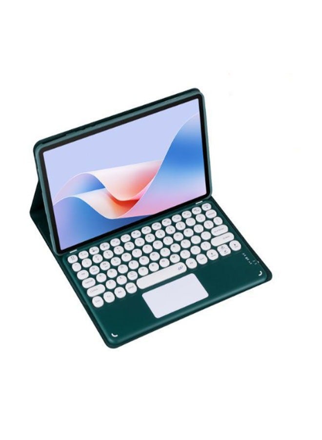 Keyboard case compatible with Honor Pad X8a 11-inch 2024 Touchpad detachable keyboard  Slim leather folio smart cover