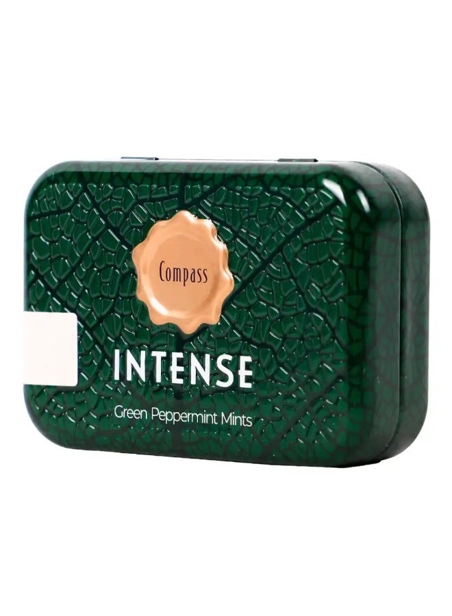 Compass Intense Green Peppermint Mints Sugar Free Mouth Freshner- 20gms