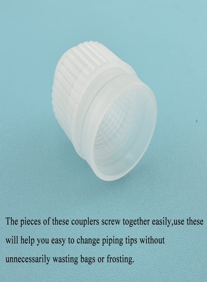 HAHIYO Plastic Couplers of Large Size Easy to Twist For Cake Decorating Piping Tip Coupler for Icing Nozzles (6 Pieces) - Image 5