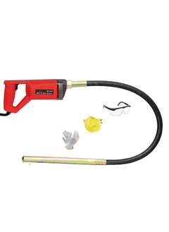 Digital Craft Digital Craft Industrial Portable Electric Concrete Vibrator 35mm with 15 Needle Handheld Cement Soil Mixer Bulitin Cement Vibrator Construction Tools 