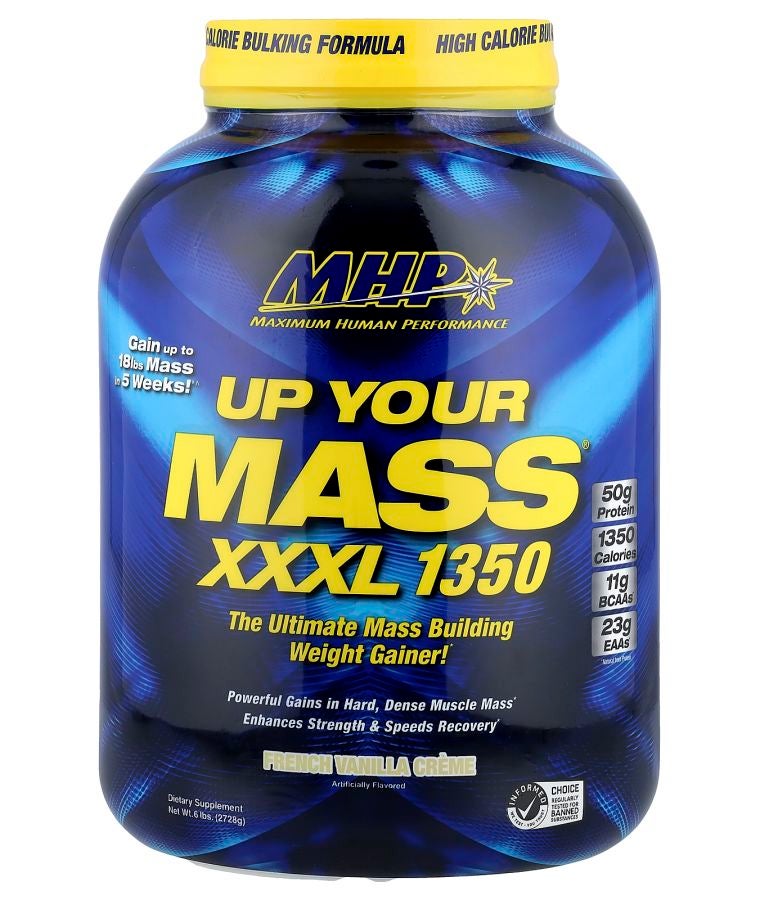 Up Your Mass XXXL 1350 French Vanilla Creme 6 lbs (2728 g)