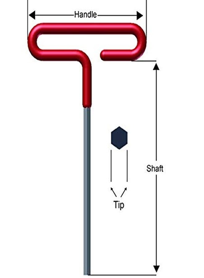 Eklind Tool EKLIND 51520 5/16 Inch Cushion Grip Hex T-Handle T-Key allen wrench - Image 3