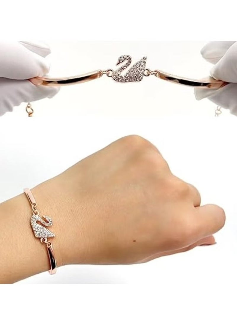 Haino Teko ساعة ذكية RW43 بتصميم دائري وشاشة AMOLED للسيدات | سوار أنيق باللون الوردي الذهبي، ثلاثة أحزمة قابلة للتبديل، مراقب معدل ضربات القلب والنوم | مثالية للياقة البدنية والأناقة | هدية مثالية للنساء والفتيات - Image 5