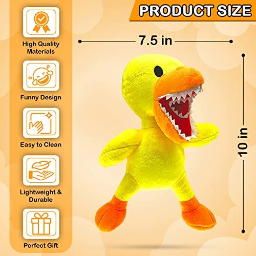 TwCare Yellow Plush Toy for Kids Adults Playing with Family Soft Stuffed Animal Plushie Toys Plushies Birthday Thanksgiving Christmas Festival Night Party Favor Supplies Game Fans - Image 5