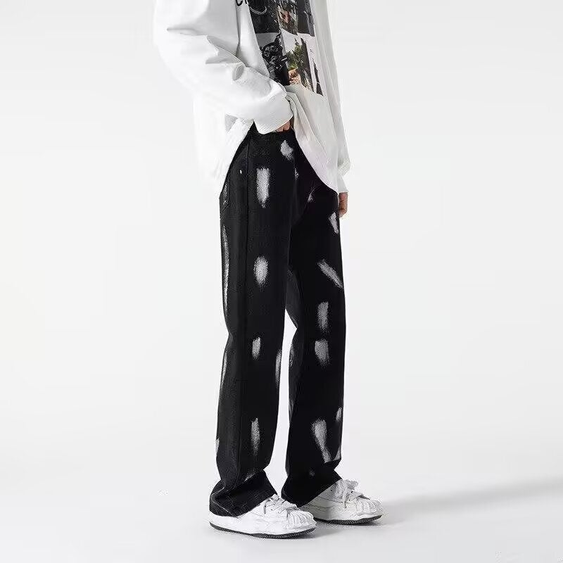 Unisex Casual Daily Denim Jeans - Image 4