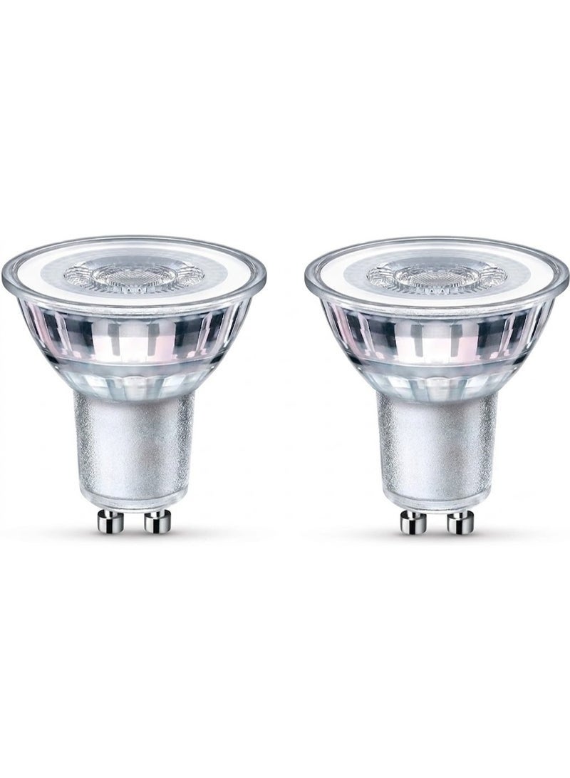 Lynacz Original LED Classic Warm White Spot Light, Glass, GU10, 3.5 W, Set of 2 - Image 1