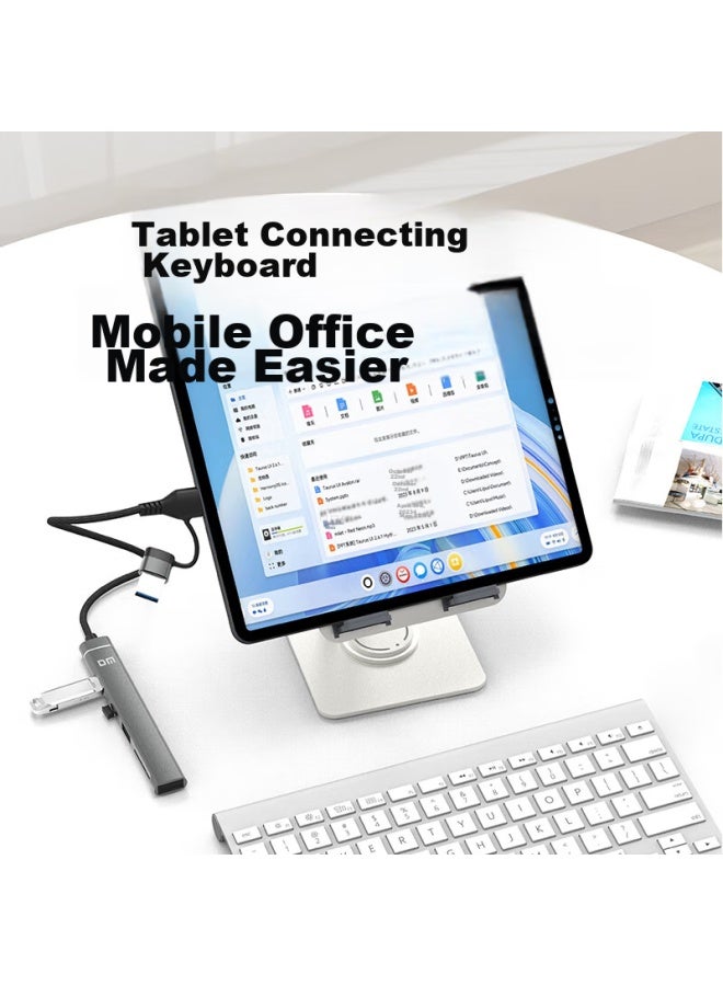 DM Daimai Usb/type-c Five-in Multifunctional Card Reader, Compatible With Sd/tf Cards, For Cameras, Dash Cams, Drones, Computers, And Smartphones, Memory Card Reader, Chb025 - Image 3