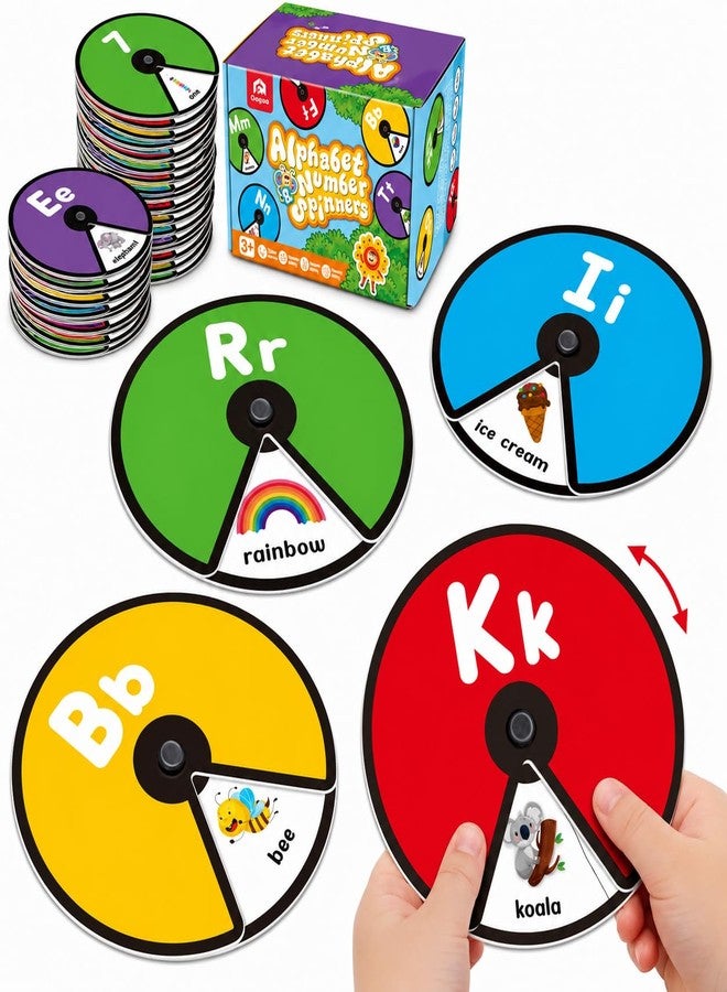 Dorytoys Dorytoy Alphabet Learning Toy Kids Educational ABC Circular Puzzle Preschool Montessori Game Brain Development Activity for Boys & Girls Ages (3-5) - Image 3