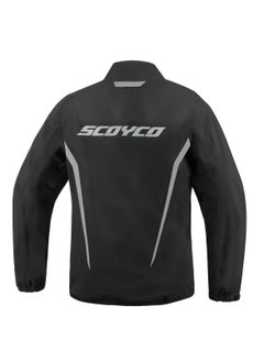 Scoyco Set SWIFT - Rain RC10 CH24 Motorcycle Riding Full Suit | Motorcycle Rain Suit Reflective Work Rain Jacket and Pants for Men, Black  - Image 3
