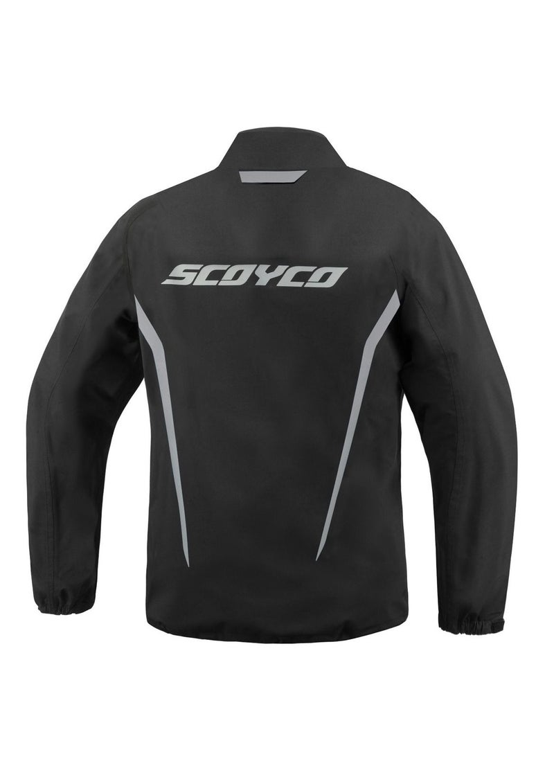Scoyco Set SWIFT - Rain RC10 CH24 Motorcycle Riding Full Suit | Motorcycle Rain Suit Reflective Work Rain Jacket and Pants for Men, Black  - Image 3