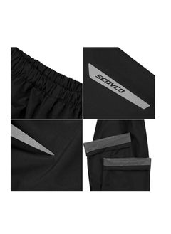 Scoyco Set SWIFT - Rain RC10 CH24 Motorcycle Riding Full Suit | Motorcycle Rain Suit Reflective Work Rain Jacket and Pants for Men, Black  - Image 5