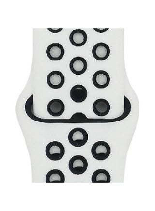 Suitable For Apple Two-color Silicone Nike Strap Nike Hole Apple Iwatch Breathable Sports Watch Strap-Color:16 White + Black-Specifications:42/44/45/49mm-L - pzsku/ZBD306E9FC287DD33E2D9Z/45/1744014690/420bf945-ca19-43a8-96d8-33056ef5dc8b