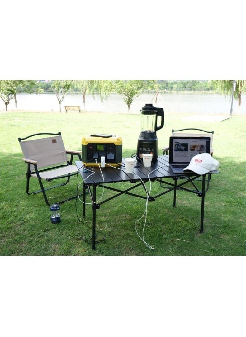 Generic - FFD CEA 500WH Portable Power Station with 518Wh LiFePO4 Battery – Dual LED Flashlights & 30W Output for Outdoor Adventures" - Image 1