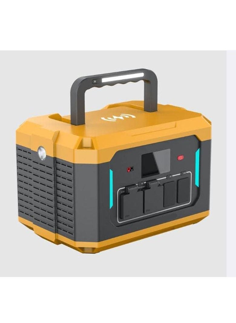 Generic - FFD CEA 500WH Portable Power Station with 518Wh LiFePO4 Battery – Dual LED Flashlights & 30W Output for Outdoor Adventures" - Image 1
