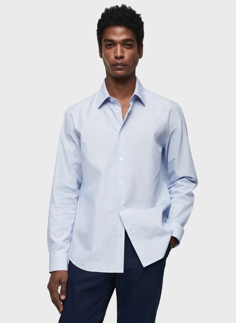 مانجو مان Essential Slim Fit Shirt