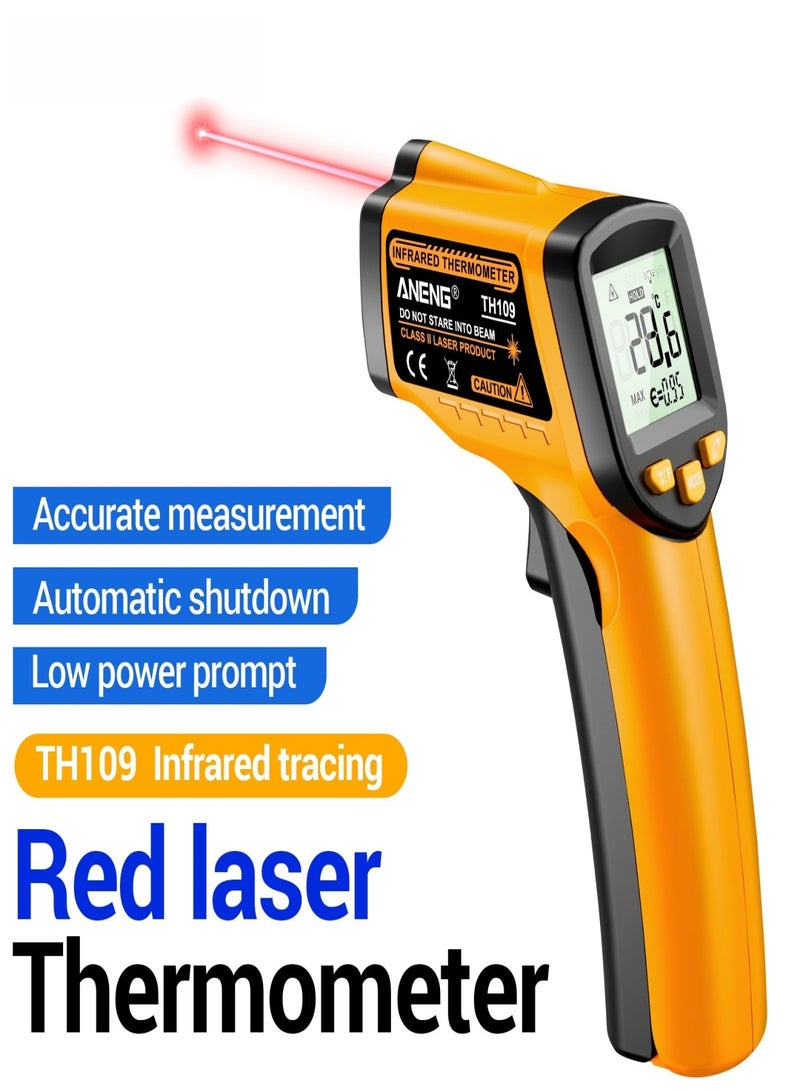ANENG ANENG TH109 Infrared Thermometer LCD Hygrometer Laser Temperature Meter Pyrometer Handheld Non-contact Digital High sensitivity Tester Tools - Image 2