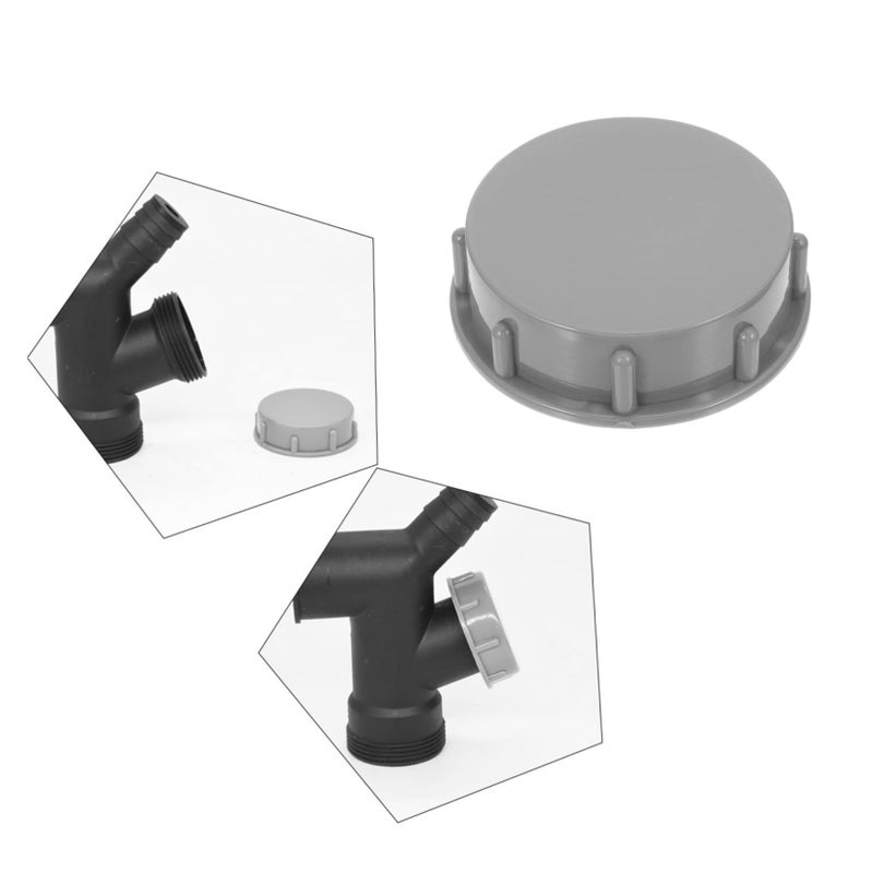 6 Piece Waterproof Drain Plug Caps Set For Kitchen Bathroom Waste Disposal - Image 5