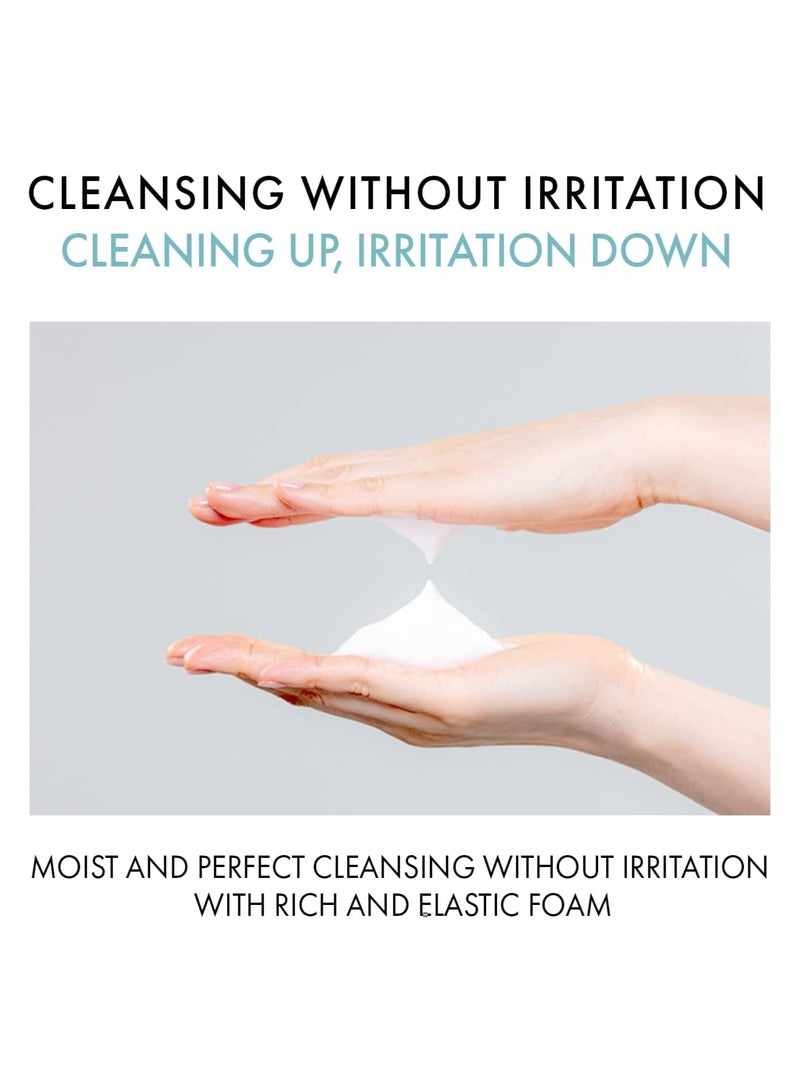 Vidivici Face Clear Perfect Cleansing Foam – Gentle Face Wash with Hyaluronic Acid and Moringa Seed Oil – Hydrating Foaming Cleanser – Soft, Fluffy Foam 4.06oz.  - Image 2
