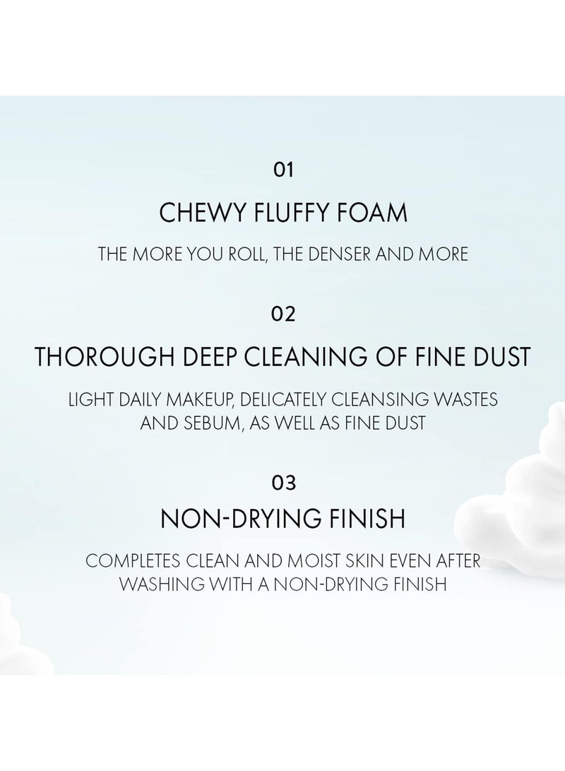 Vidivici Face Clear Perfect Cleansing Foam – Gentle Face Wash with Hyaluronic Acid and Moringa Seed Oil – Hydrating Foaming Cleanser – Soft, Fluffy Foam 4.06oz.  - Image 3