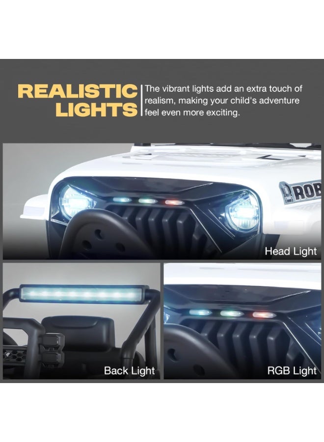 لحظة مرح سيارة جيب كهربائية للأطفال - Image 3