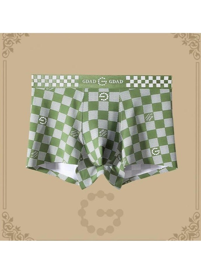 Boxed Men's Fashionable Printed Summer Lightweight Boxed Underwear Set Of 3 Pieces  - Image 2