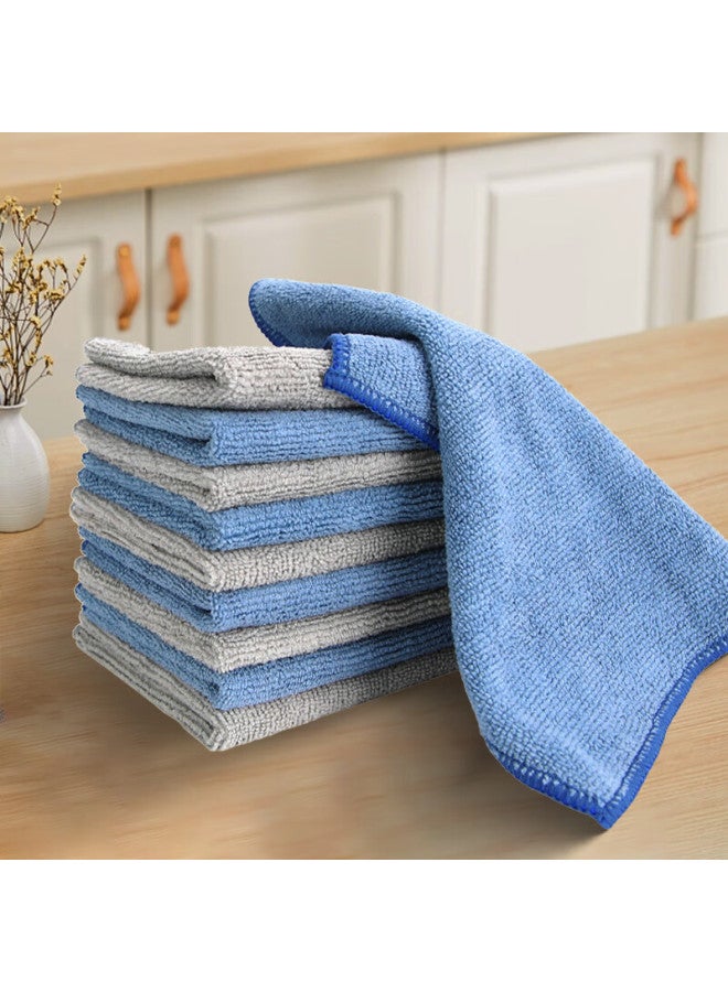 Yessel Yizhixuan Ultra-fine Microfiber Cleaning Cloths, 25*25cm, 10 Pieces, Kitchen Housekeeping Cleaning, Absorbent, No Shedding, For Wiping Tables - Image 3