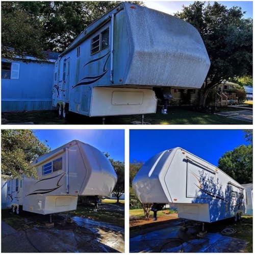 W منظف سيارات Wash Chems Pro50 بدون لمس - تركيز صابون غسيل سيارات - بدون فرشاة، منظف رغوي احترافي من الدرجة التجارية ممتاز أيضًا للشاحنات، المركبات الترفيهية، الجرارات (2.5 جالون) - Image 2