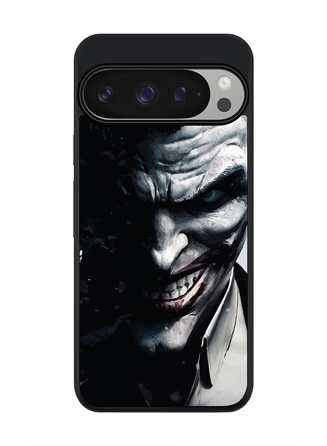 Stylizedd For Google Pixel 9 Pro Case,Slim fit Camera Protection, Shockproof Thin Phone cover - Arkham Joker - Image 1