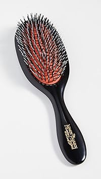 Mason Pearson BN3 Handy Boar Bristle Nylon Tufts Hair Brush Cleaner Gift Box - Image 2