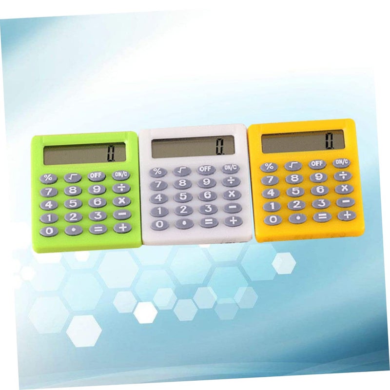 3Pcs Portable Exam Calculator For Students And Teachers Random Color - Image 5