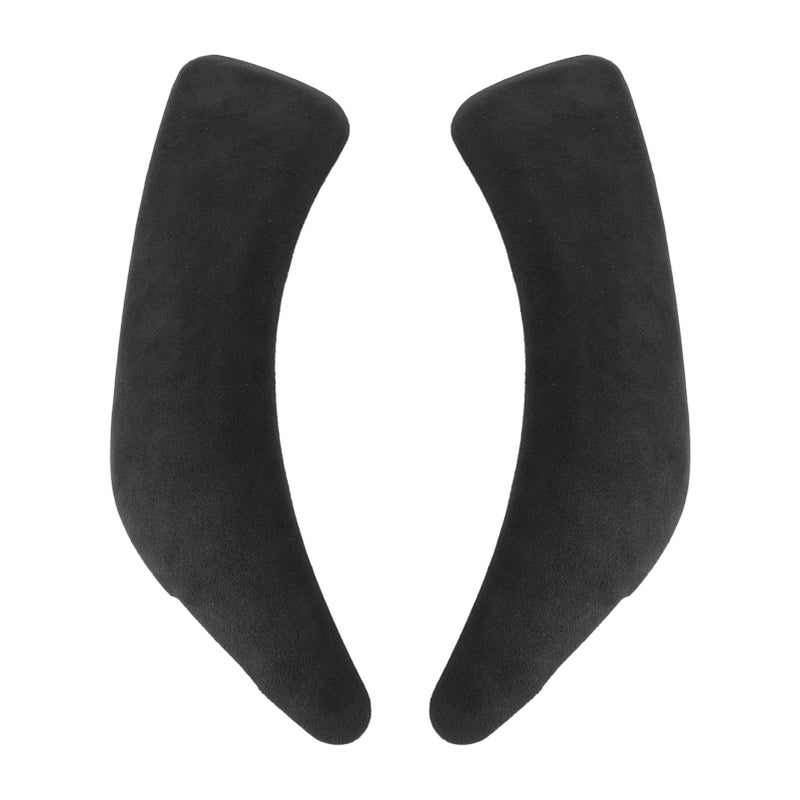 Pair Door Armrest Suede Cover Interior Panel Decor Trim Fit for 1 Series F20 F21 2011‑2019Dull Grey - Image 1