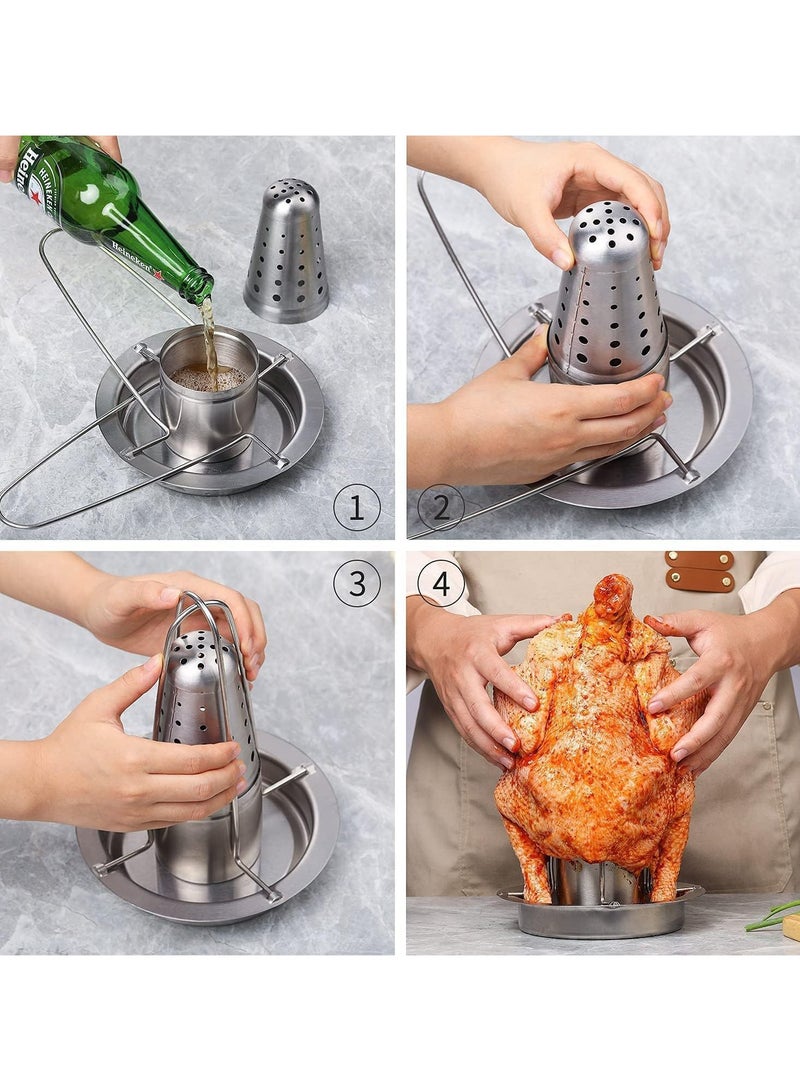 general Stainless steel turkey grill grill grill tray turkey grill easily meets cooking needs a reliable roast in the kitchen - Image 3