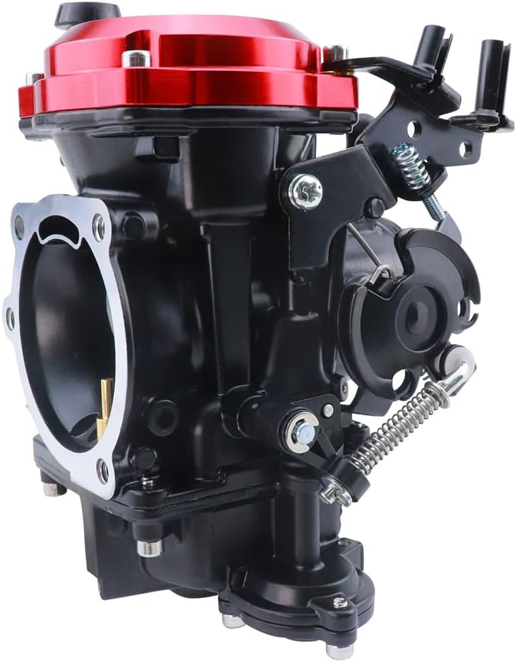 JIK Carburetor for Harley Davidson Road King Twin Cam 40mm CV40 Softail Dyna Sportster XL883 XL1200 - Red - Image 5