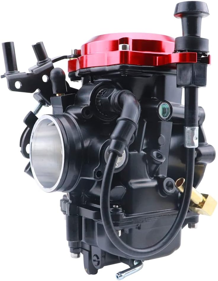 JIK Carburetor for Harley Davidson Road King Twin Cam 40mm CV40 Softail Dyna Sportster XL883 XL1200 - Red - Image 4
