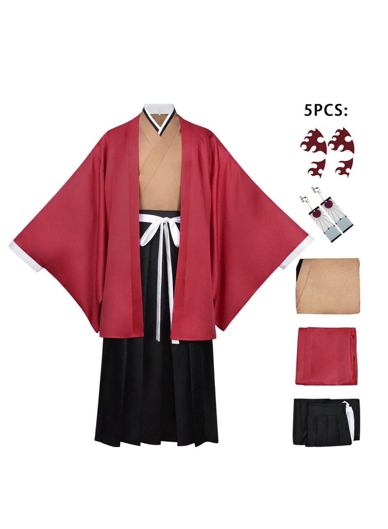 Sun Breathing Tsugumi Yuichi cosplay costume anime Demon Slayer cosplay costume with wig - Image 2