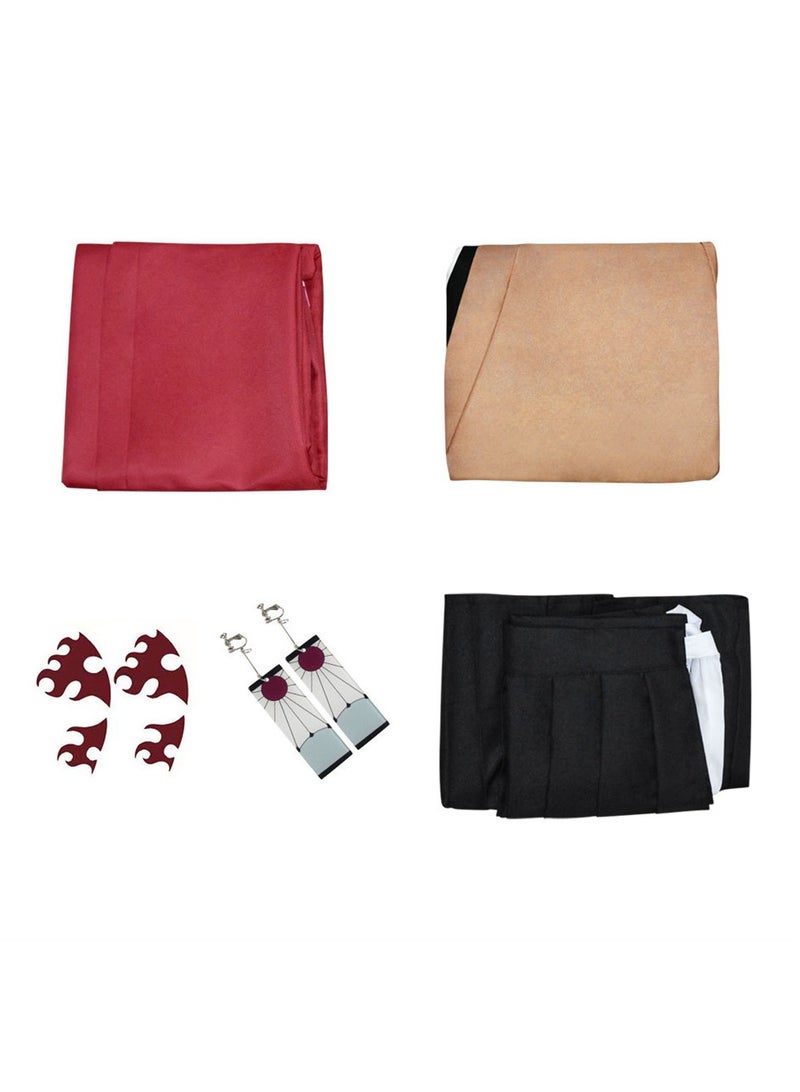 Sun Breathing Tsugumi Yuichi cosplay costume anime Demon Slayer cosplay costume with wig - Image 5