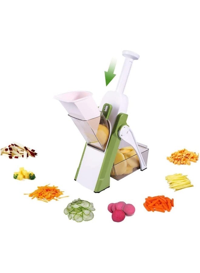 Vegetable cutter mandoline slicer adjustable slicer fruit cutter salad cutter salad slicer potato food chopper french fries cutter fruit slicer vegetable chopper  - Image 4