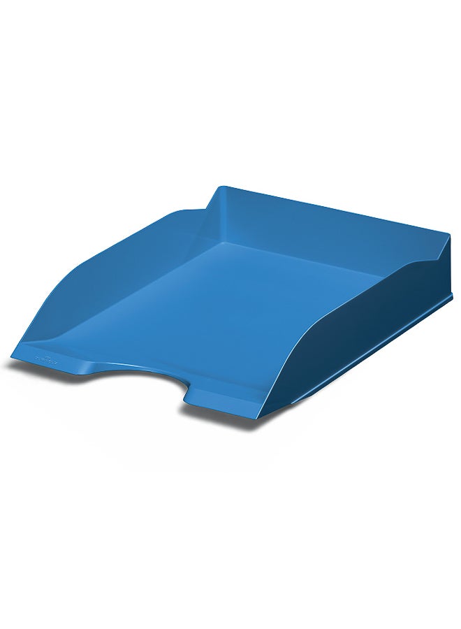 Durable Document Organizer Tray, Eco-Recycled 80% Post-Consumer Material, Stackable A4–C4 File Tray | Slanted Front, Wide Recess for Easy Access, Holds 500 Sheets, Made in Germany - Image 1