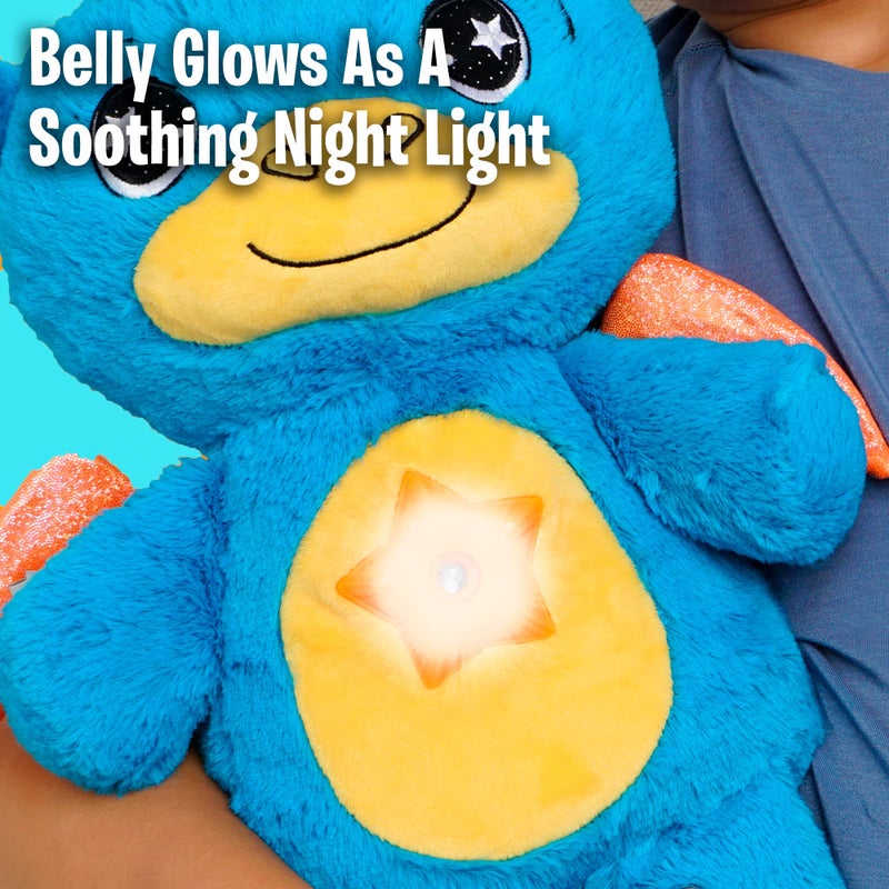 Ontel Star Belly Dream Lites, Stuffed Animal Night Light, Blue Dragon - Projects Glowing Stars & Shapes in 6 Gentle Colors, As Seen on TV, 5X5X5 - Image 5