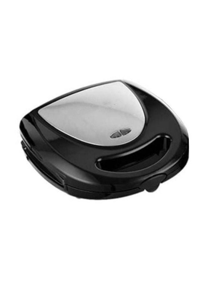 7-in-1 Multi-Purpose Snack Sandwich Heater with Removable Plates 760 Watt Black