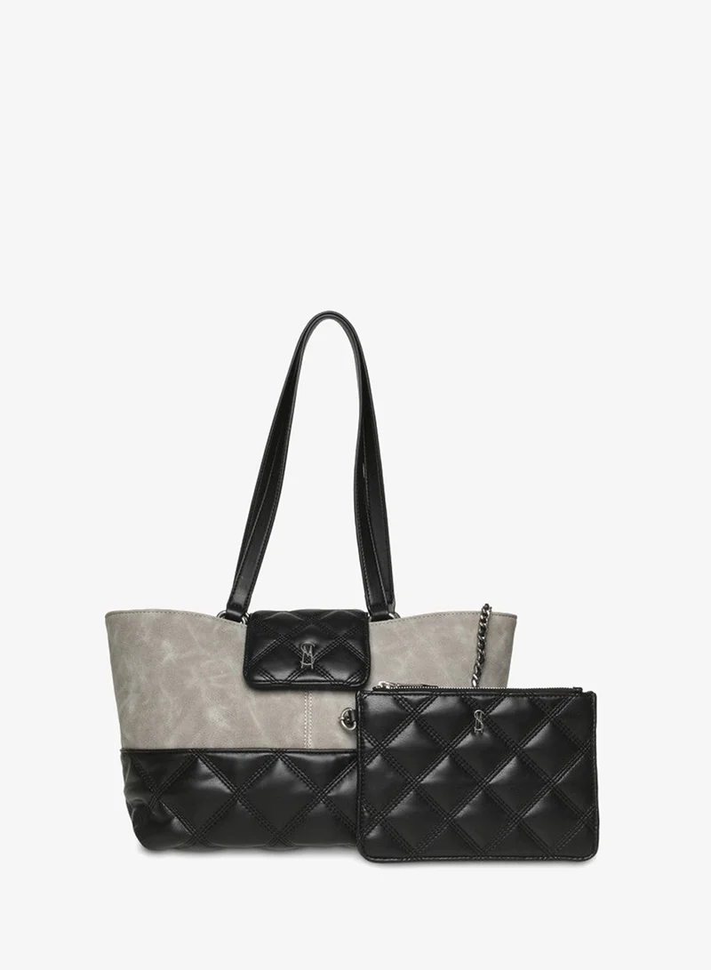 Steve Madden  Bvica-s Women's Grey Tote Bag for Women | Best Price UAE