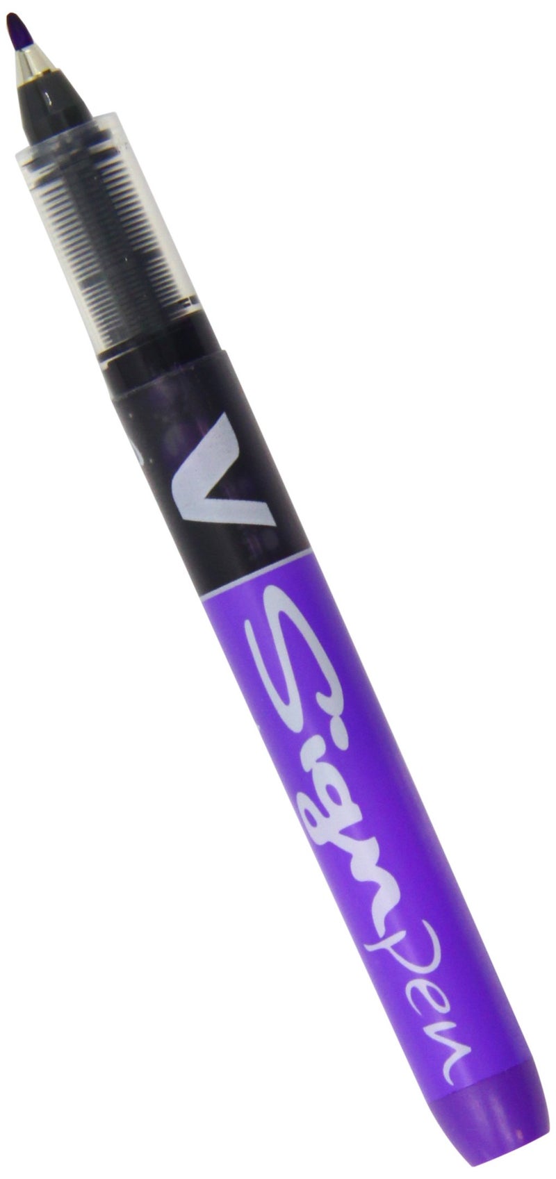 Pilot V Sign Pen Liquid Ink 2.0 mm Tip - Violet, Single Pen - Image 3